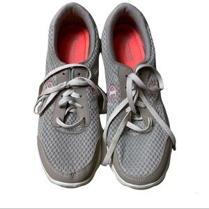 Champion memory foam gray tennis running shoes size 10